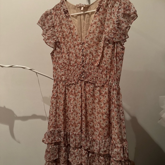 Floral Ruffle Dress - Picture 3 of 6